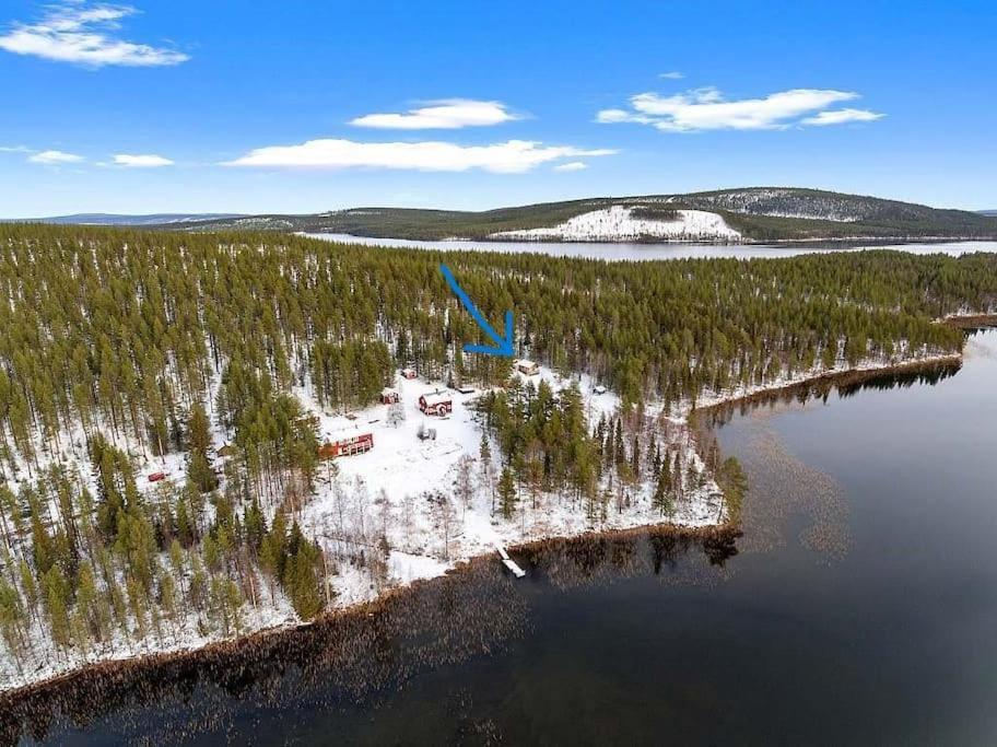 Lakeside Wilderness Cabin Jokkmokk Exterior foto