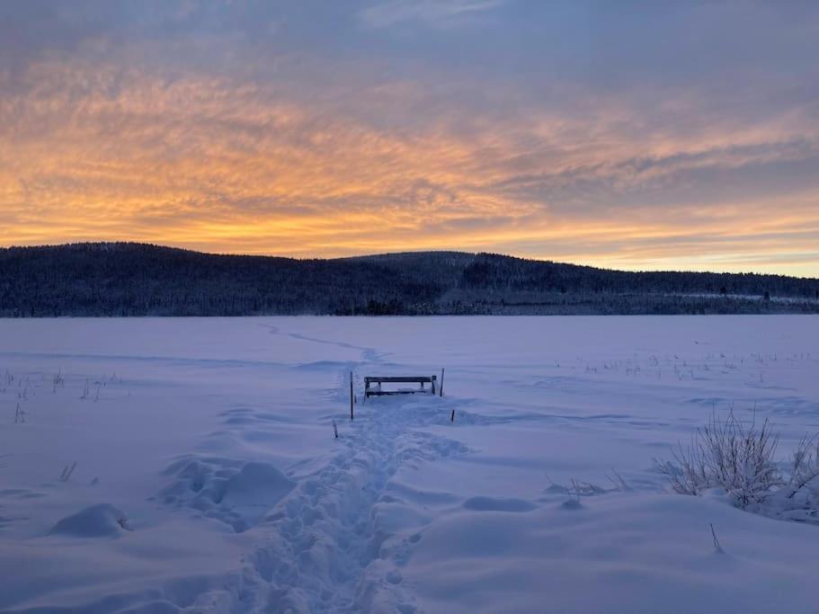 Lakeside Wilderness Cabin Jokkmokk Exterior foto