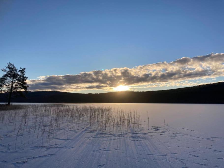 Lakeside Wilderness Cabin Jokkmokk Exterior foto