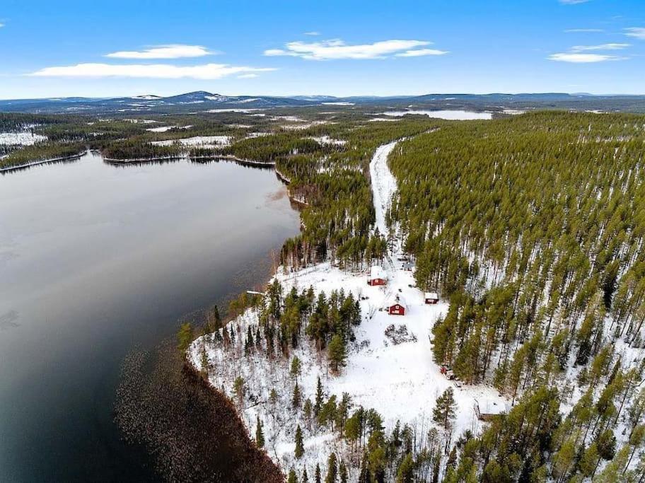 Lakeside Wilderness Cabin Jokkmokk Exterior foto