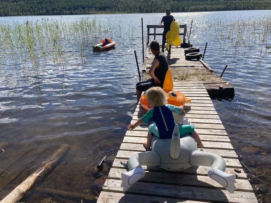 Lakeside Wilderness Cabin Jokkmokk Exterior foto